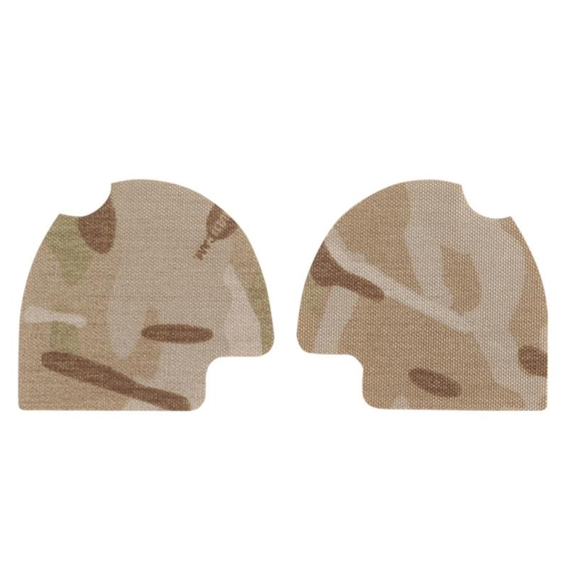 2Pcs Camouflage Earmuff Sticker Camouflage Tape Sticker Headphone Sticker Patches Outdoor Headphone Cover Earmuff Cover