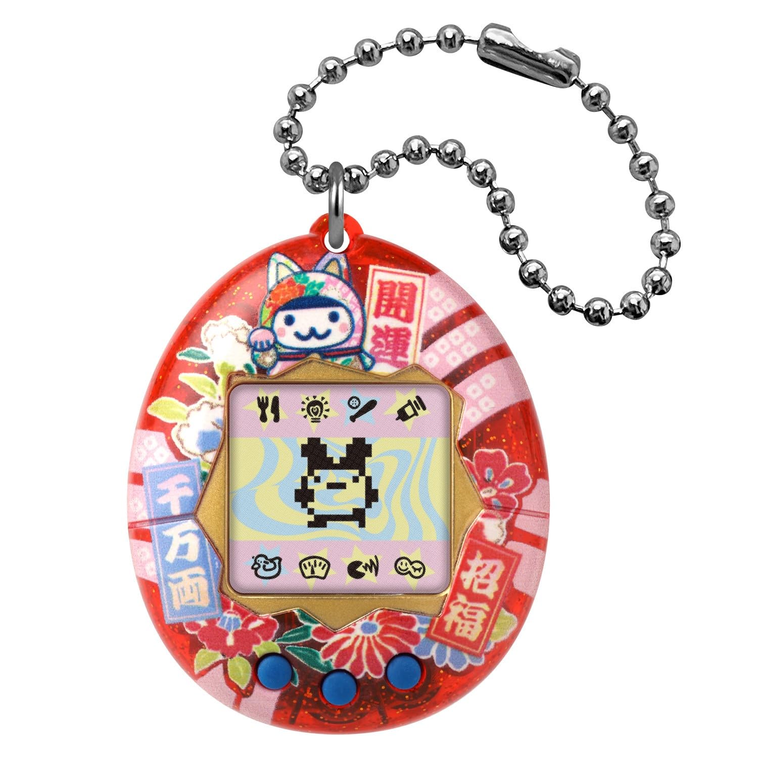 

BANDAI Original Tamagotchi Lucky Cat Mimicchi, натхненний лялькою Едо Кімекомі