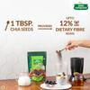 TATA Sampann Pure Chia Seeds 200g Pack, Premium Superfood Rich In Protein, Fibre, Omega 3, Calcium & Iron For Healthy Lifestyle