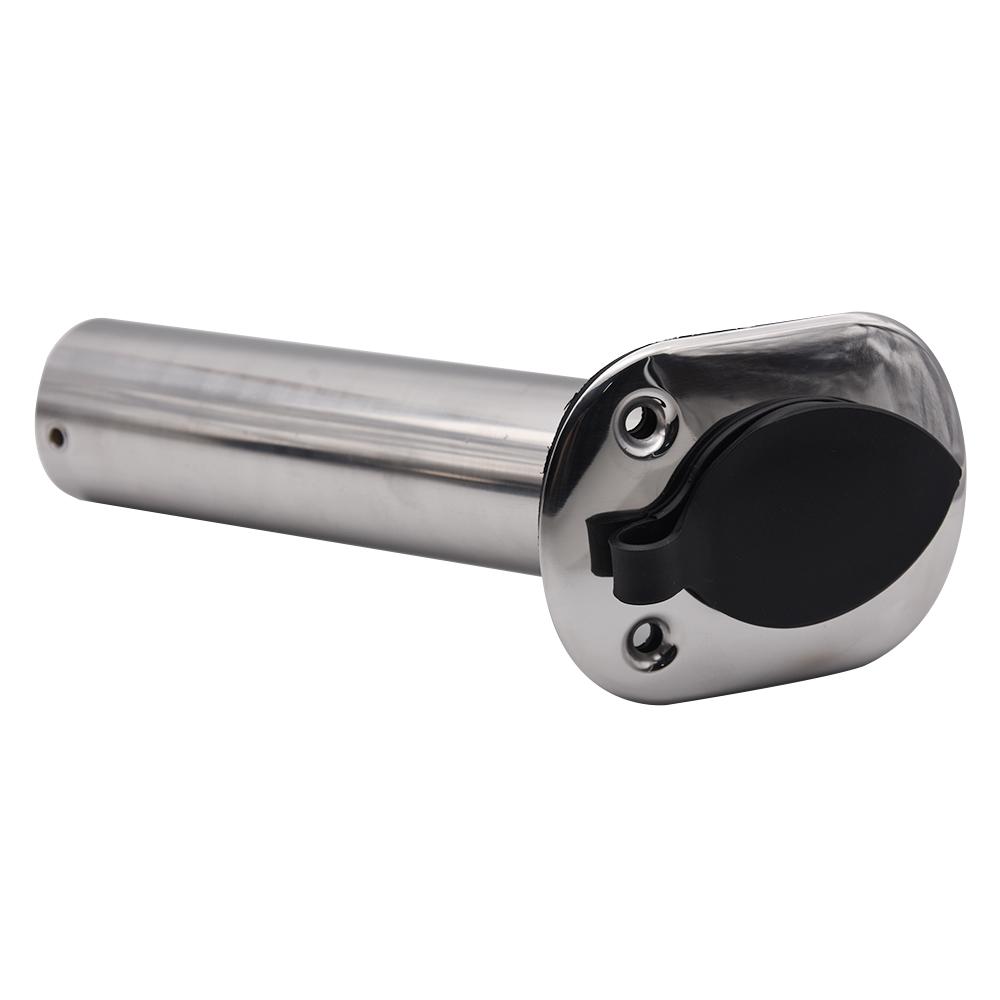 1X 15 / 30 / 90 Degree Stainless Steel Flush Mount Fishing Rod Holder Boat Rod Holders For Marine Boat Yacht Accessories