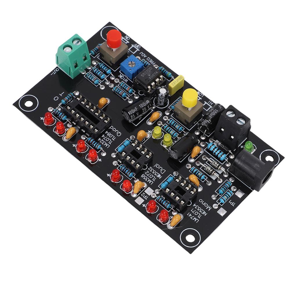 Operationsverstärker Testmodulplatine OPV Tester Hoch Niedrig Geschwindigkeit Differenziell für Einzelchip Dual Quad Kanal Elektronik Experimente