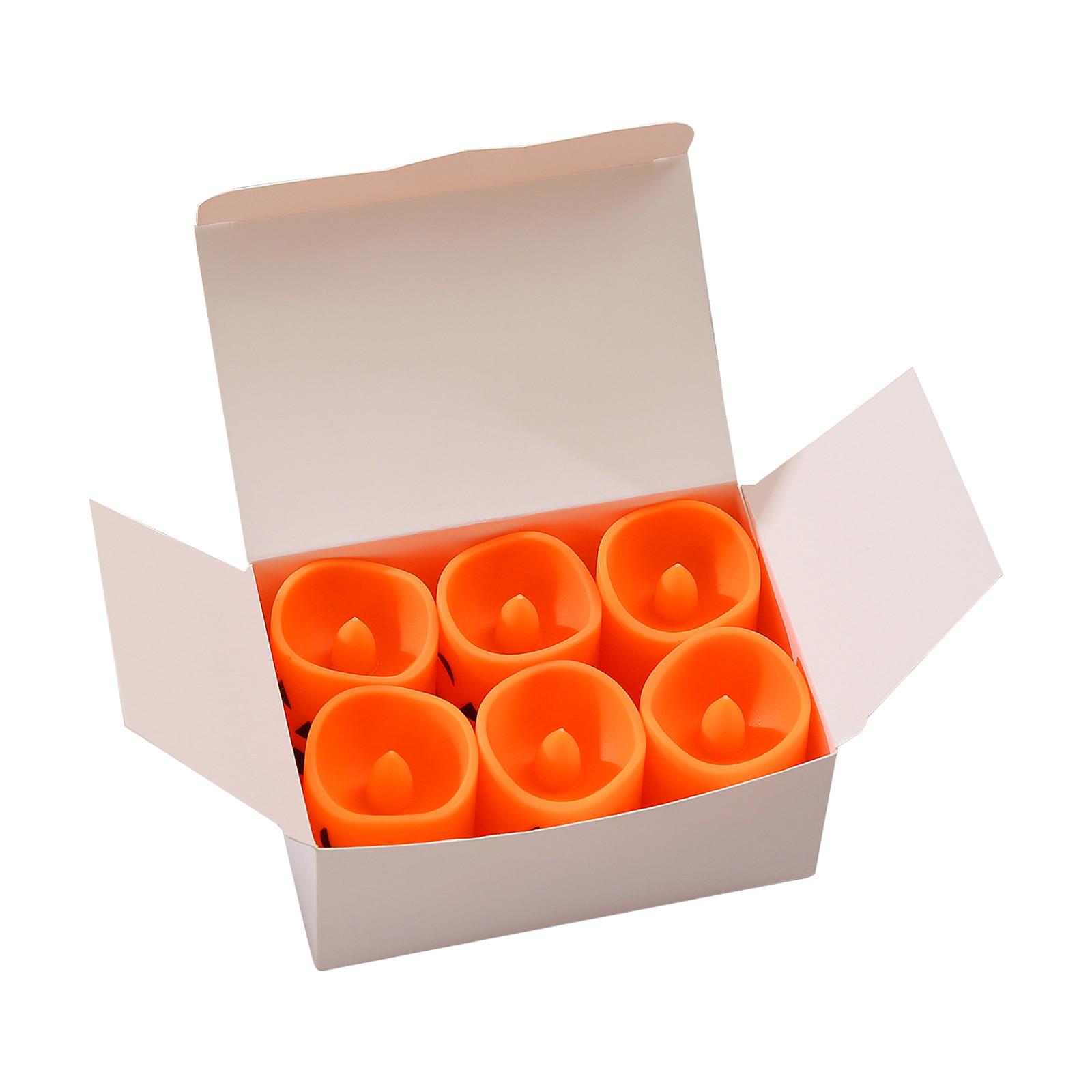 

Светодиодная свеча «Страшное лицо», Электронная свеча-ночник One Size