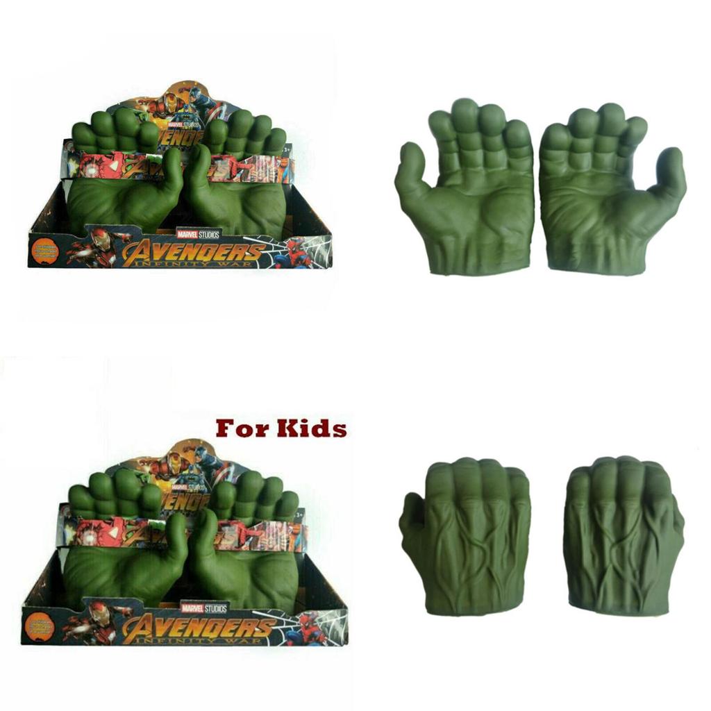 Kaufe Incredible Hulk Smash Hnde Avengers Cosplay Handschuhe Plschtier  Partygeschenk zum Preis ab 21 | Joom