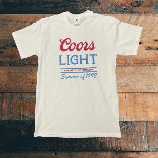 Coors Light 1992 Colorado Unisex Tee M