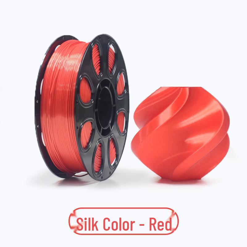 Filamento PLA Seda para Impressora 3D: Macaron Degradê Multicor, Alta Velocidade, 1KG/1.75mm, Personalizável