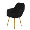 Velvet High Arm Chair Cover Elastic Dining Chair Slipcovers Fabric Washable Office Rocker Chairs Covers Home Decor Seat Cover