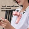 YL11 New Handheld USB Fan Mini Portable Foldable Ultra Silent Home Dormitory External Neck Digital Display Small Fan