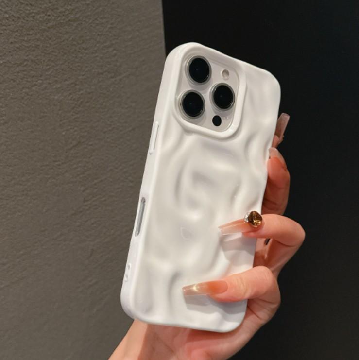 Goldfish pond ripple pattern Phone Case For iPhone 17 16 Pro Max 15 14 13 11 12 17 PROMAX Plus Silicone Cover Fashion Case
