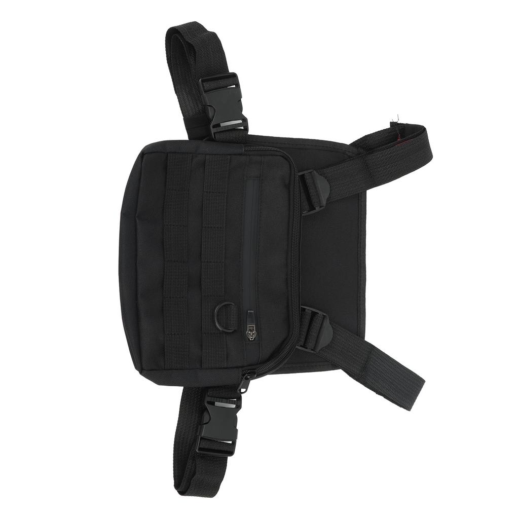 Chest Rig Waterproof Oxford Cloth Adjustable Shoulder Strap Pouch Vest Pack Bag for Outdoor