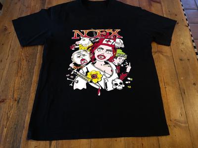 NOFX Band Men#039;s Black TShirt S5XL Unisex T-Shirt