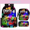 Poppy Playtime 4 Nightmare Critters Schoolrugzak Oxford Ademend Lichtgewicht Voor Kinderen Schoolbenodigdheden