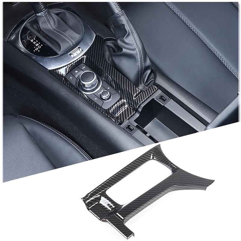 For Mazda MX-5 MX5 ND 2016-2026 ABS carbon fibre Interior Kit Dashboard Console Gear Shift Panel Cover Trim Stickers