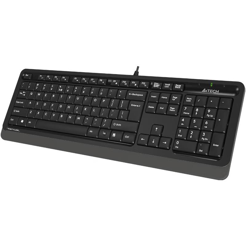 A4Tech FK10 Kabelgebundenes Membran-Büro-Tastatur