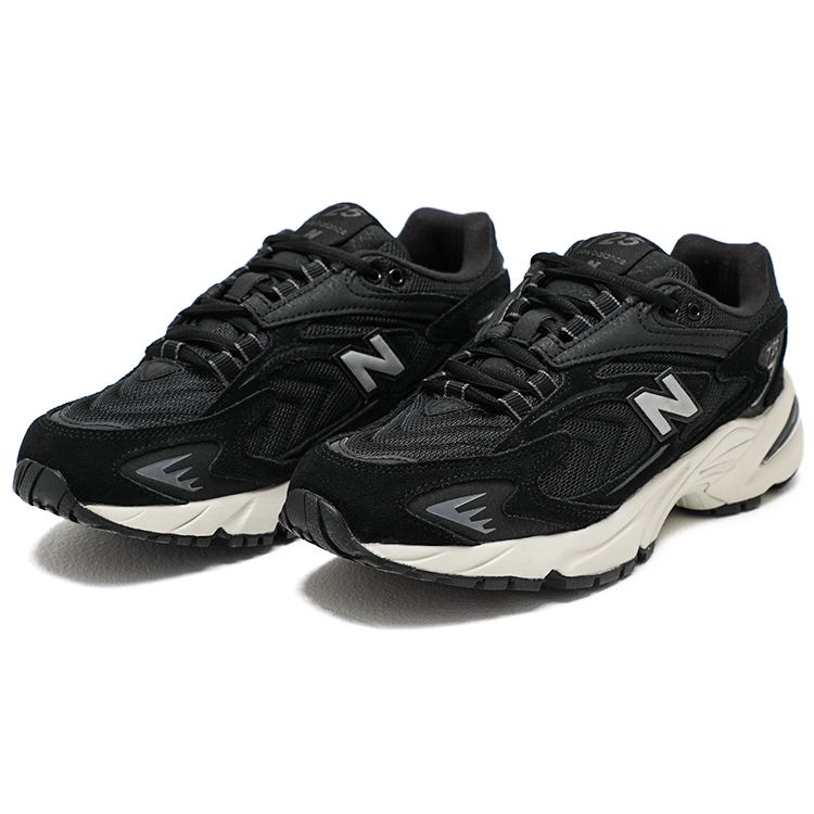 New Balance Nb 725 Urbancore Bequemer Vielseitiger Stoff Leder Low-Top Marathon Laufschuhe Unisex Sneaker Schwarz ML725V