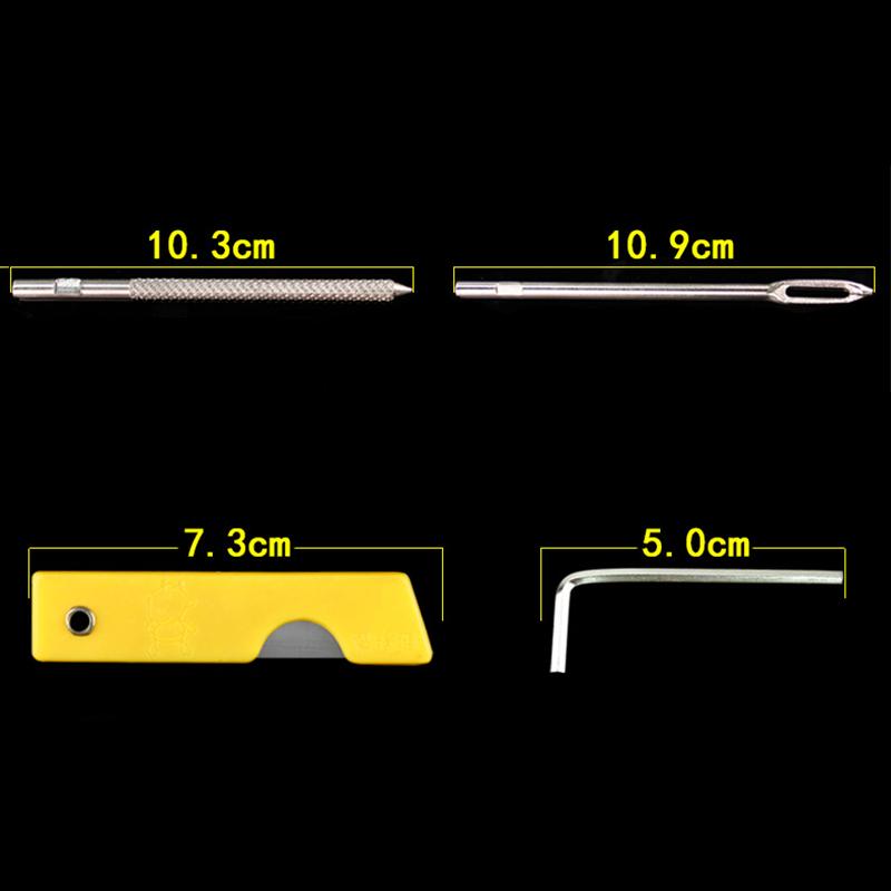 Universal Car Tire Repair Kit with Box Emergency Puncture Repair Tools for Car Motorcycle Bicycle Tyre Quick Fix Portable