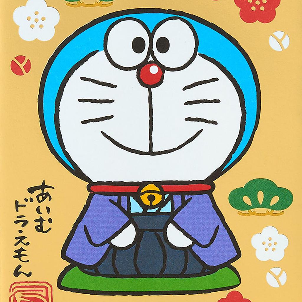 Sanrio Pochi Bukuro Gold I’m Doraemon 093882
