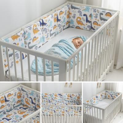 6 Stück Gitterbett-Einlage für Zahnende 11,8” x 11,8” Antikollisions-Babybett-Stoßdämpfer