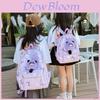 Trendy Cute Cartoon Backpack For Kids And Students Lightweight Nylon Bag
