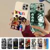 Skins Movie TV For IPhone 17 16 15 14 13 12 11 Pro Max Plus Mini Funda For Transparent Cover