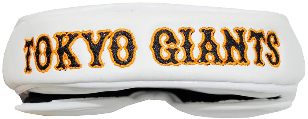 LEZAX Yomiuri Giants Golf Putter Cover for Neo Mallet, White, YGPC-4860
