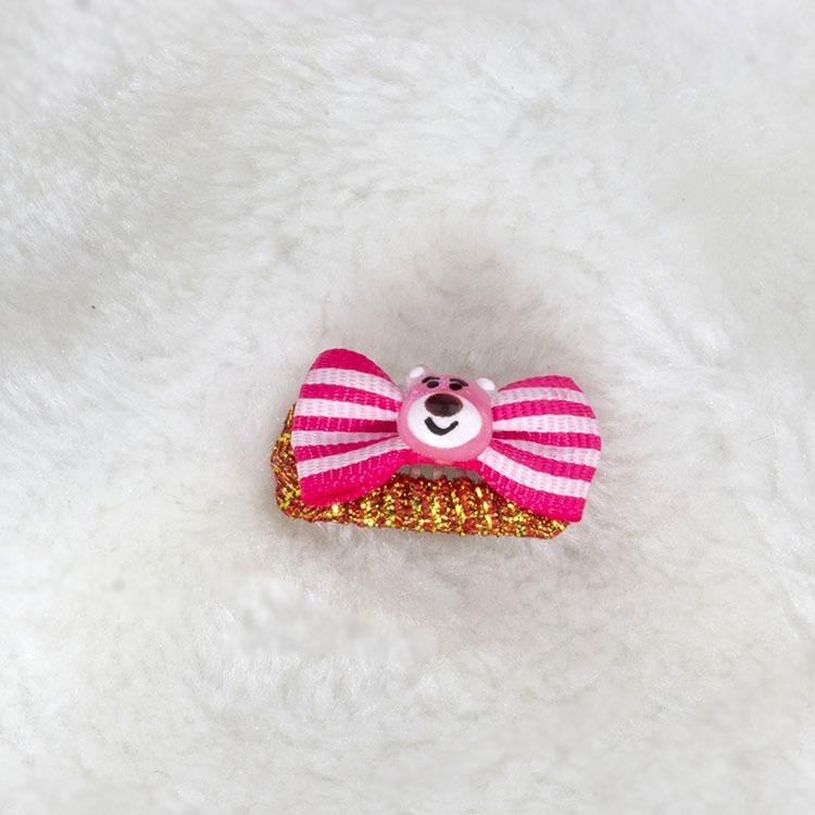 Bowknot Dog Hair Clip for Yorkshire Terrier, Teddy, Schnauzer, Maltese