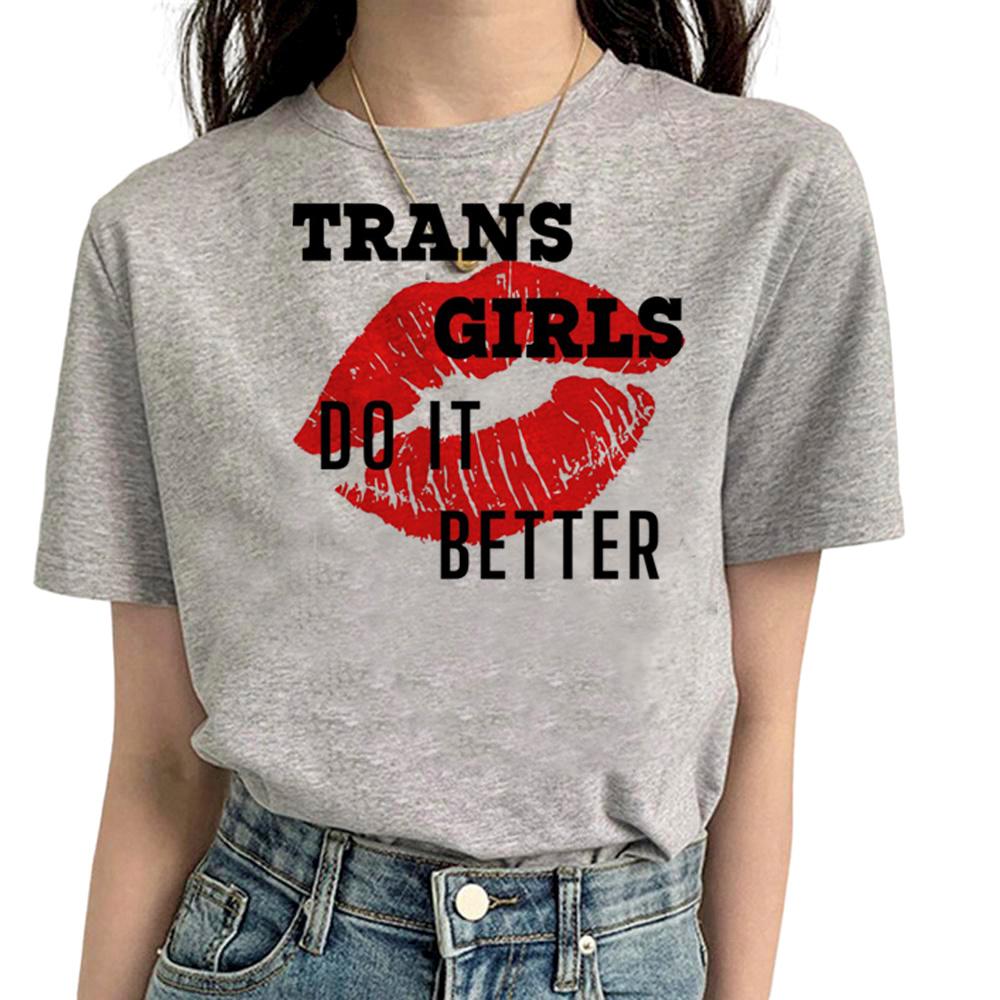 Femboy Tee Women Designer Streetwear Y2K Tshirt Girl Comic Clothes