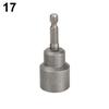 1Pc 6mm-19mm Hex Socket Sleeve Nozzle Magnetic Nut Driver Drill Bit Adapter Tool