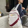 School Bags, Boys and Girls, Junior High School and High School Students, New Trends, Contrasting Colors, Backpacks, College Student Fashion