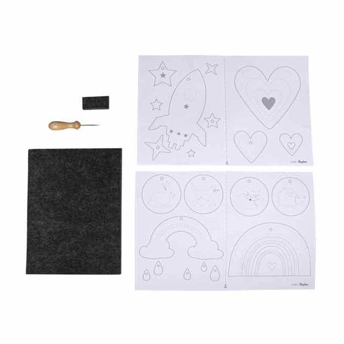 Kit Kit à piquer avec modèles, 15x20cm, sct. 1kit