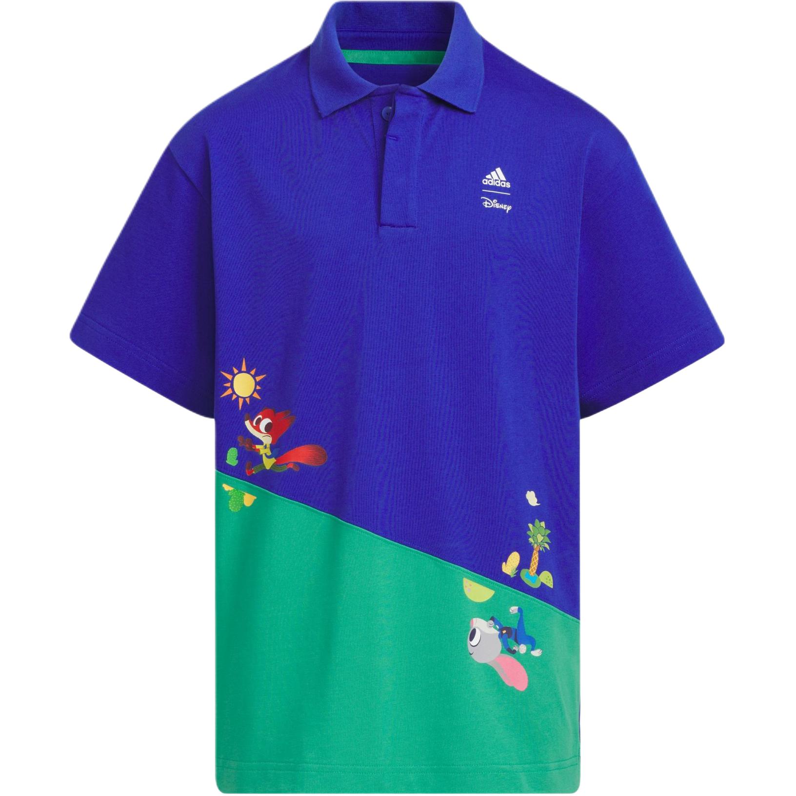 Adidas Kids  Top Semi Fluorescent Blue Teenagers IK6073 164