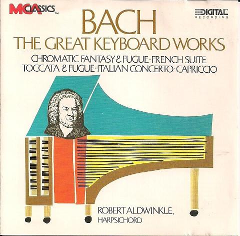 

CD BACH - Keyboard Suites MCAD5924 MCA Classics 1987 Japan Classical Used