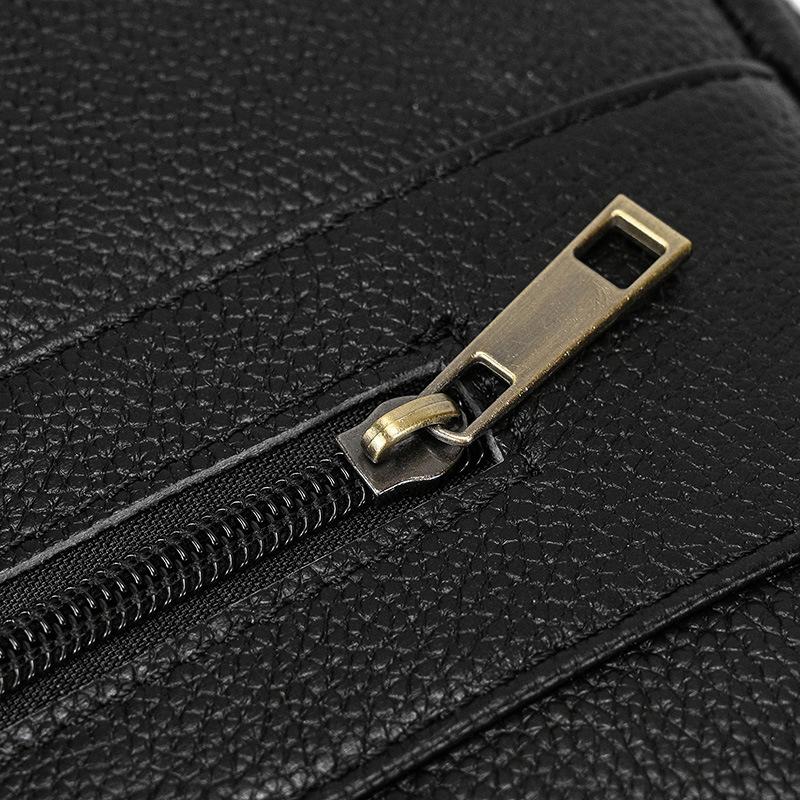 Men's Business Briefcase Fit 15" PC Genuine Leather Handbag Real Leather Male Laptop Handbag A4 Office Man Crossbody Bag