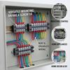 5/1PCS Dual Row Strip Barrier Screw Terminal Block Flame-retardant Terminal Block Base 4/5/6/8/10Positions Fixed Wire Connector