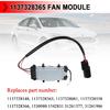 1137328365 Cooling Fan Control Module, Radiator Fan Control Module Unit Fit For Ford Focus C-MAX, Fit For Volvo C30 C70 V50 S40, Replaces #