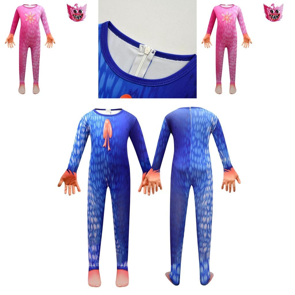 Kids Huggy Wuggy Poppy Playtime Cosplay Costume For Parties And Events