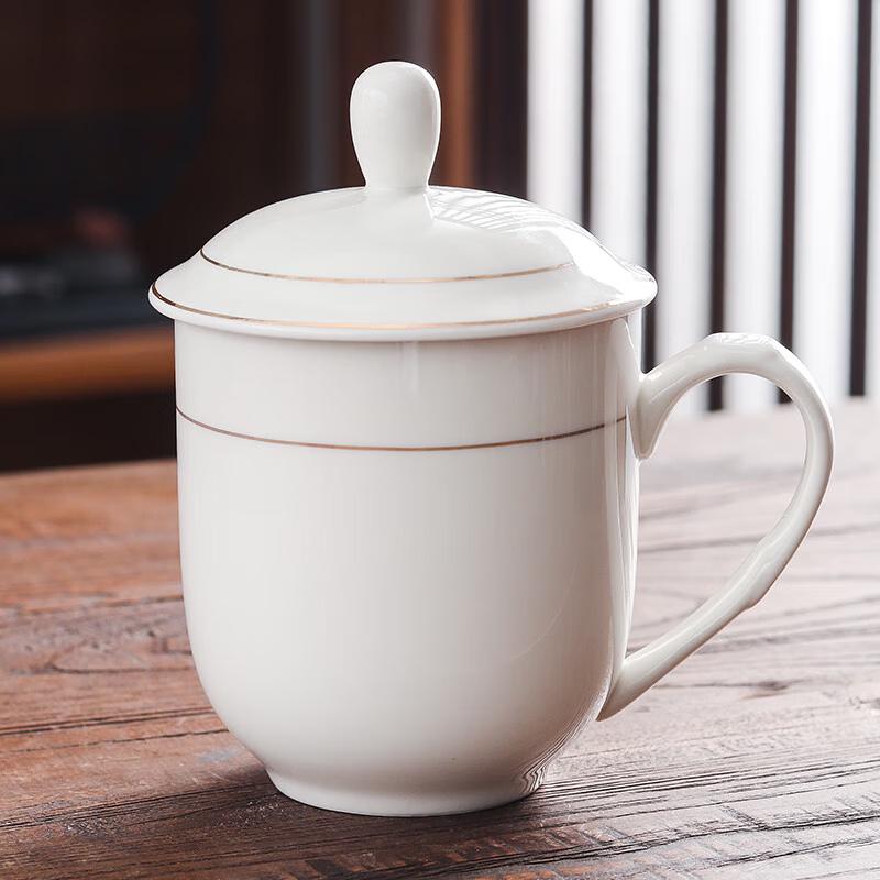 Weijiexing Large Ceramic Mug with Lid