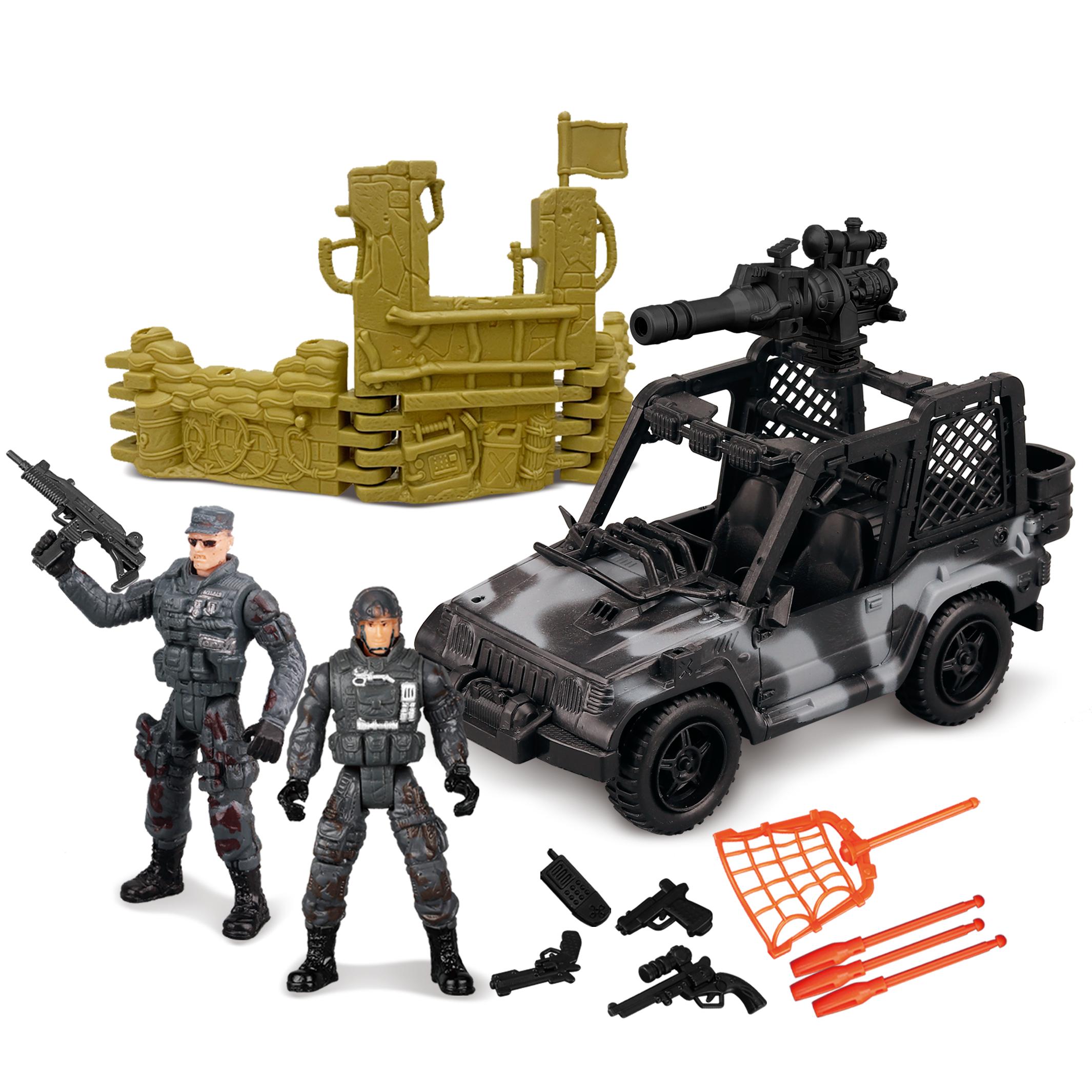 

DIY Special Army Forces Toys With Building Blocks Model Bricks Military Army SWAT Team Set MOC Accessories Plaything Play Boy Present сірий колір