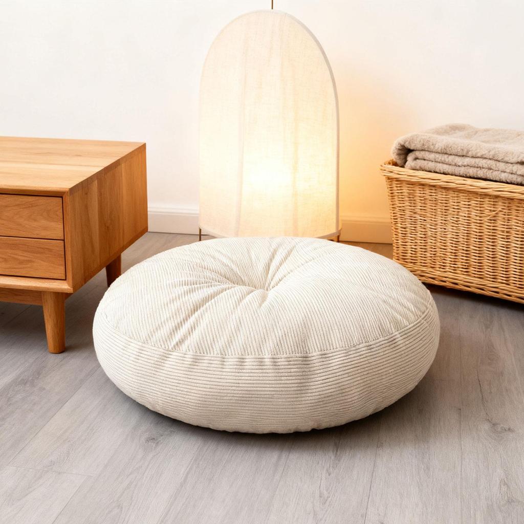 Round Floor Pillow, Decorative Chair Pad, Soft Meditation Cushion, Seat Cushion Floor Cushion Pad for Office Living Room
