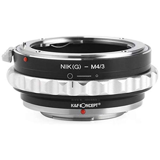 

Concept Lens Mount Adapter Lens to Micro Four Thirds with Aperture Ring K&F KF-NGM43-2 (Nikon F-Mount (G-Type Compatible) Mount) чорний