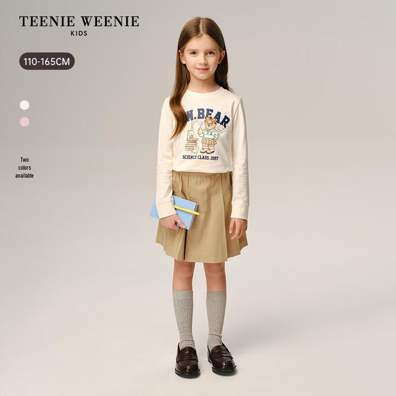 Teenie Weenie Kids Girl s College Style Print Long Sleeve T-Shirt 165