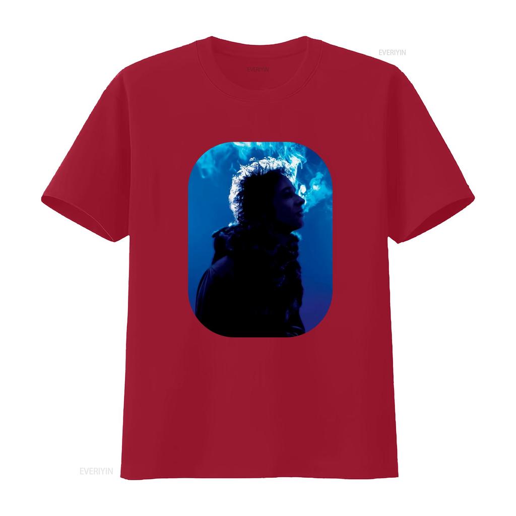 Soda Stereo Gustavo Cerati Bocanada Womens Black Rock En Espanol T Shirt Unique Blue Smoke Design Vintage Washed Soft Slightly
