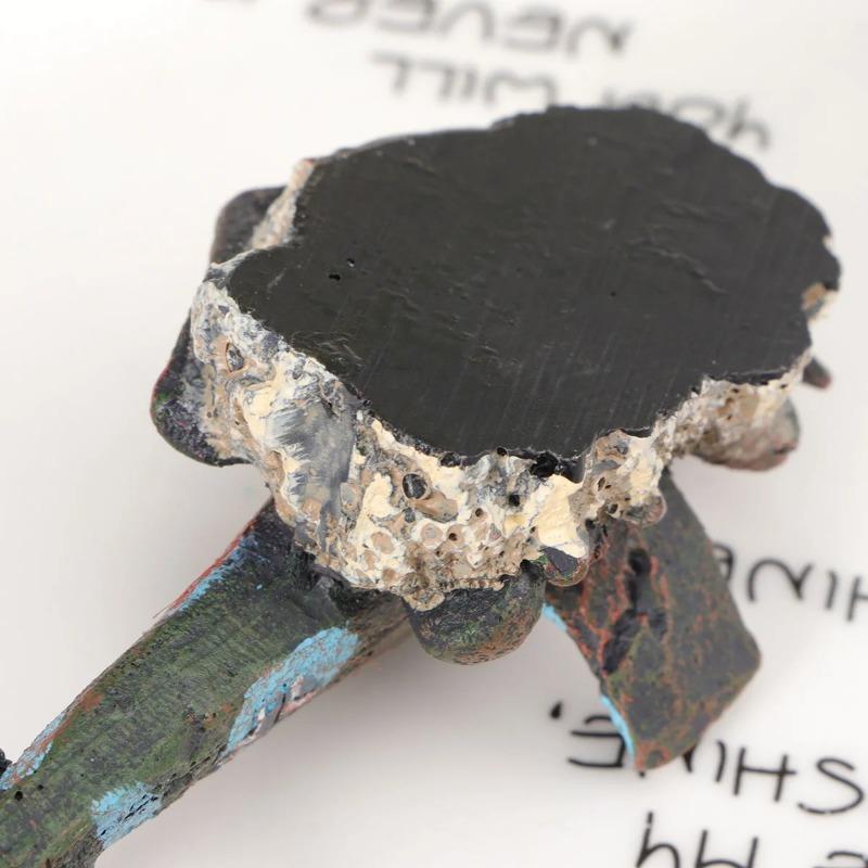 1PC Mini Resin Craft Fish Tank Plane Artificial Plane Wreckage Decor Aquarium Landscape Ornament