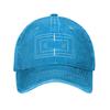 Unisex Baseball Hats Rainbow 6 Siege Frost Trap Welcome Washed Denim Outdoor Baseball Caps Hip Hop Cap Casquette