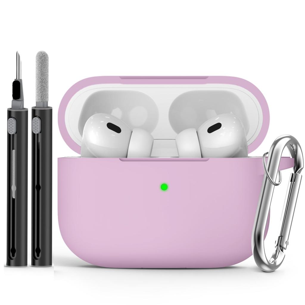 Für AirPods Pro 3. Generation Hülle Neue Weiche Silikonhülle für AirPods Pro 3 Schutzhülle mit Reinigungsset für AirPods Pro 3