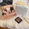 Standable Skincare Storage Bag Solid Color Travel Luggage Bag Wash Bag Women Makeup Bag  Bathroom