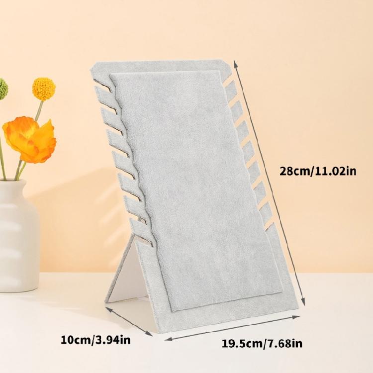 Sturdy Necklaces Jewelry Display Board Stylish Necklace Display Stand Rack Portable Jewelry Shelf For Home Or Store Use