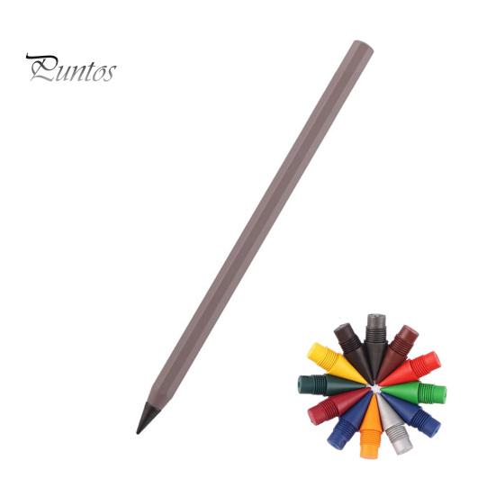 Smooth Writing Pencil Metal with Reusable Tip No Ink or Sharpening Aluminum Alloy Needed Friction Pen for Architects Artists Comfortable Grip Erasable