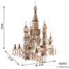 3D Wooden Puzzle Saint Basil's Cathedral Building House Kits Castle Villa Model Jigsaw Teen DIY Toys For Children Kids Gift