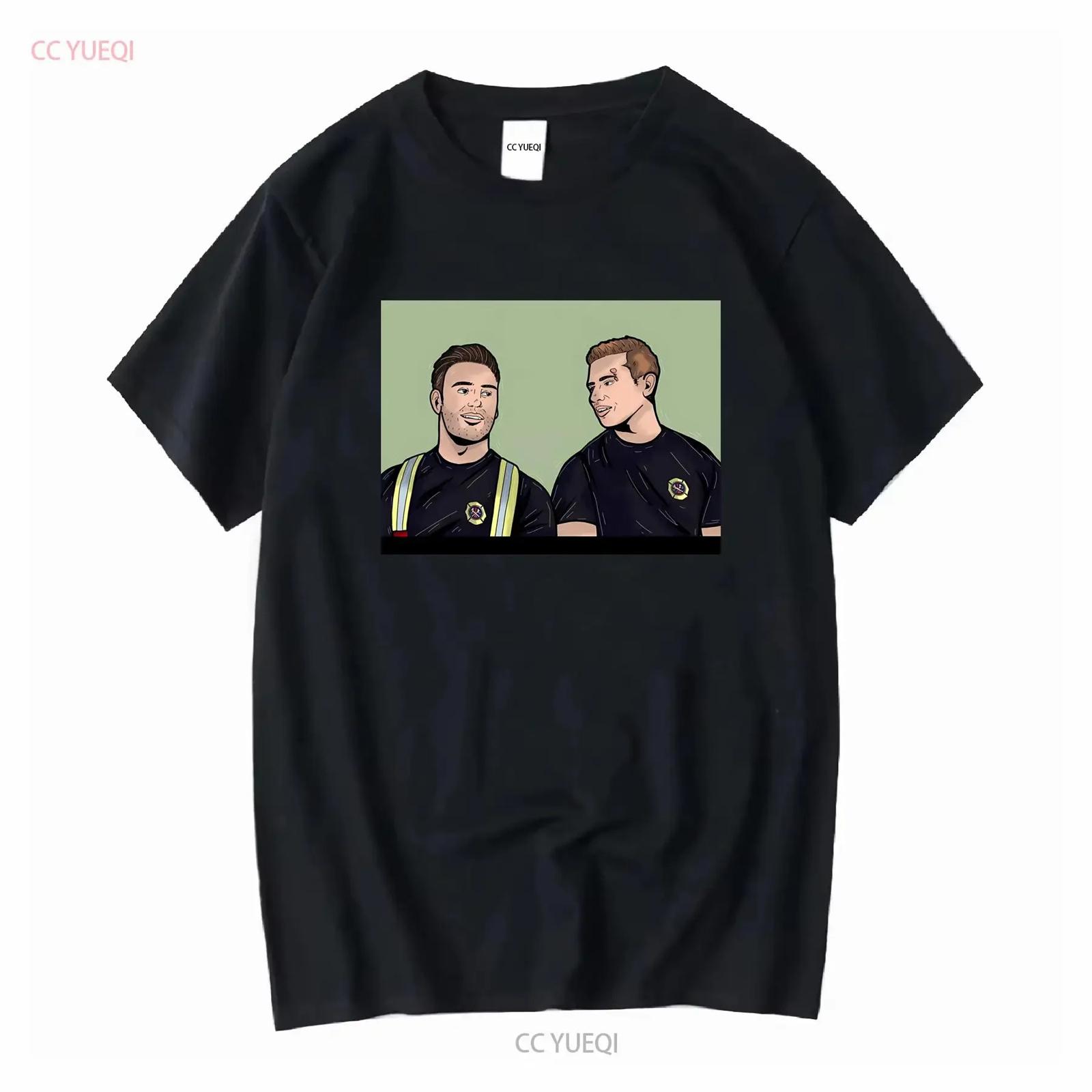 HOT SALE Buddie Evan  Buck  Buckley And Eddie Diaz Retro Vintage T Shirt S 5XL vintage Washed Soft graphic streetwear Unisex XXXXXL разноцветный