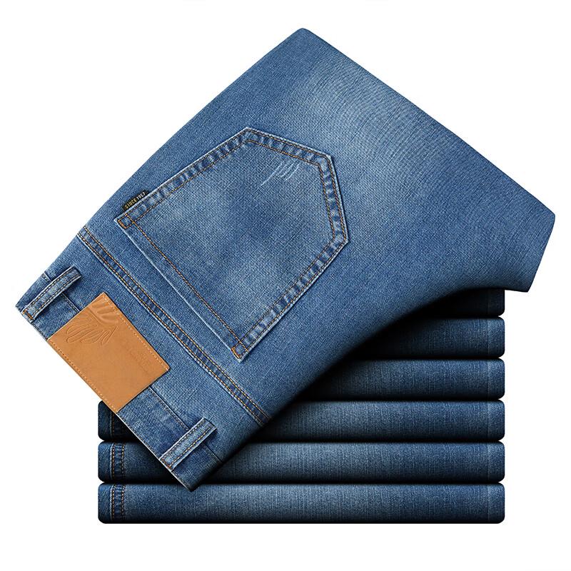 Men's Versatile Straight-Leg Denim Shorts